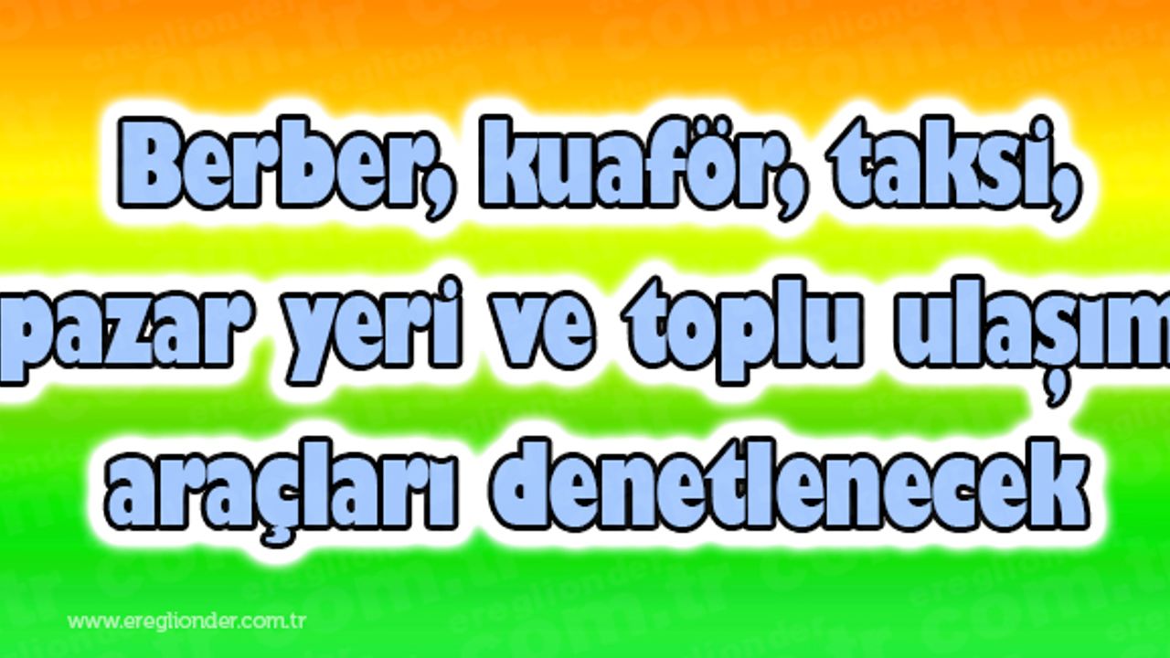 VALİLİKLERE GENELGE