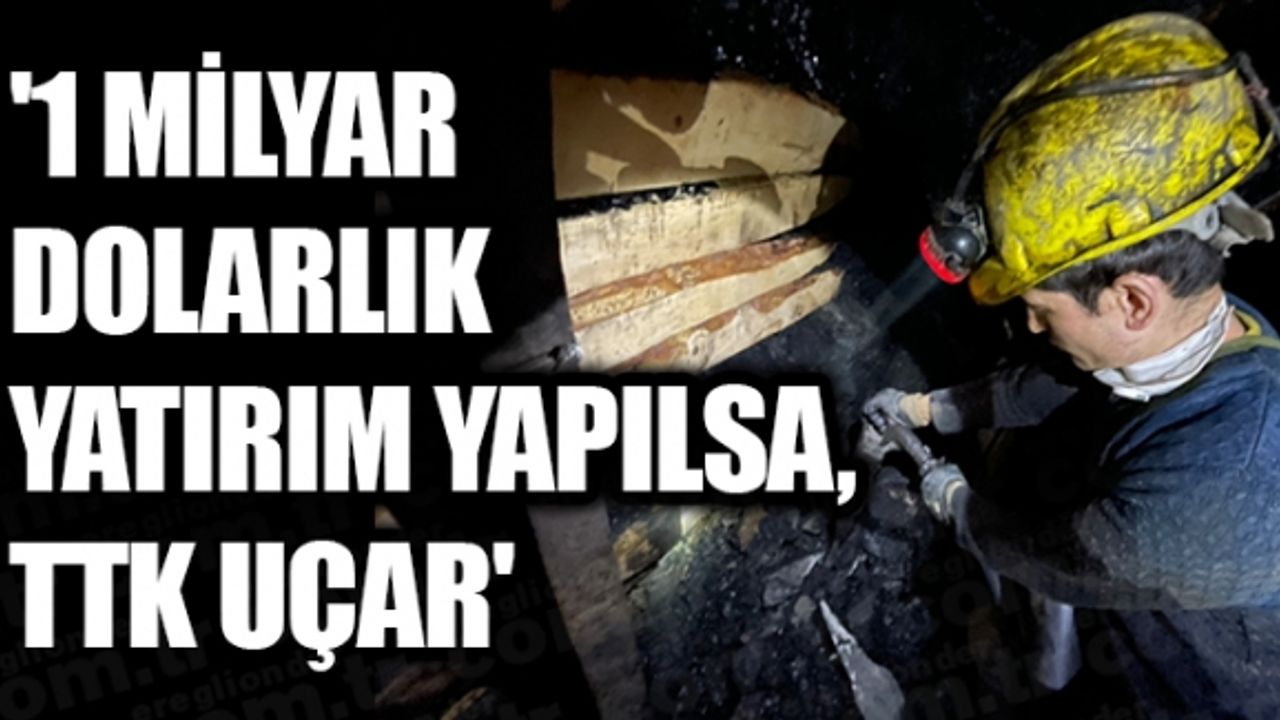 '1 MİLYAR DOLARLIK YATIRIM YAPILSA, TTK UÇAR'