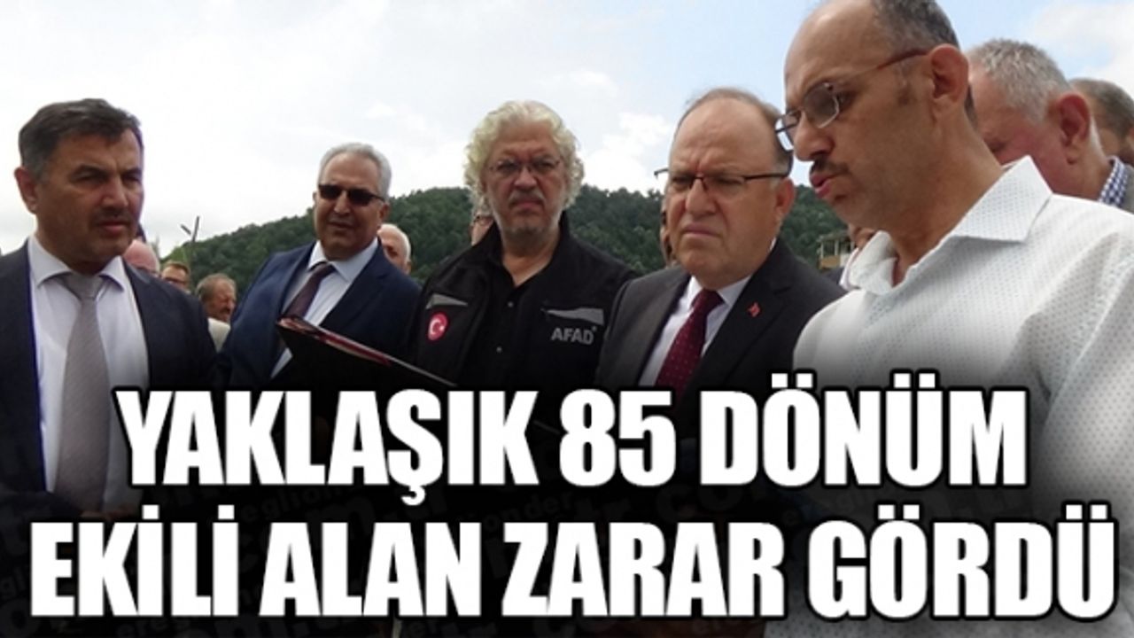 VALİ SEL SONRASI KDZ.EREĞLİ'DE İNCELEMELERDE BULUNDU...
