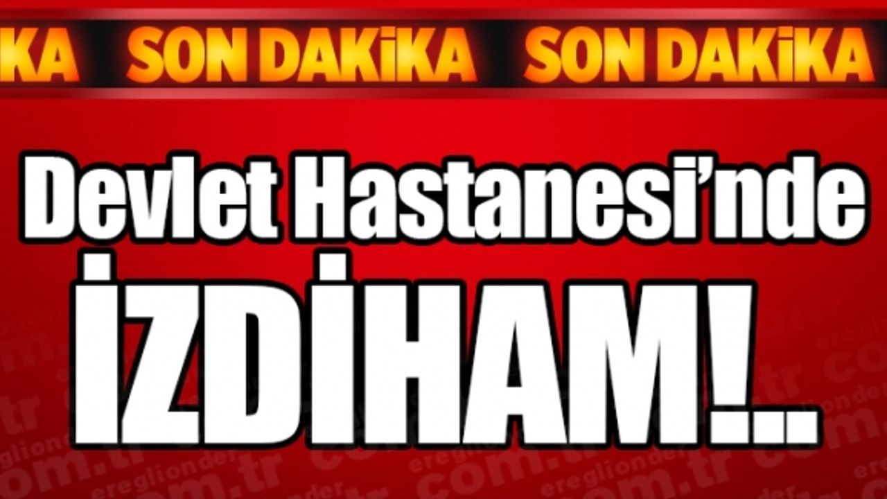 Acilde tek doktor yetmiyor