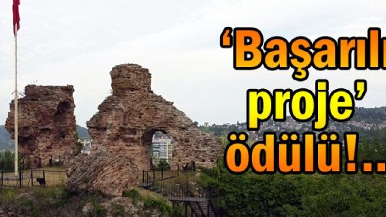 ÇEVRE DÜZENLEMESİ PROJEMİZ TARİHİ KENTLER BİRLİĞİ’NCE ÖDÜLLENDİRİLDİ