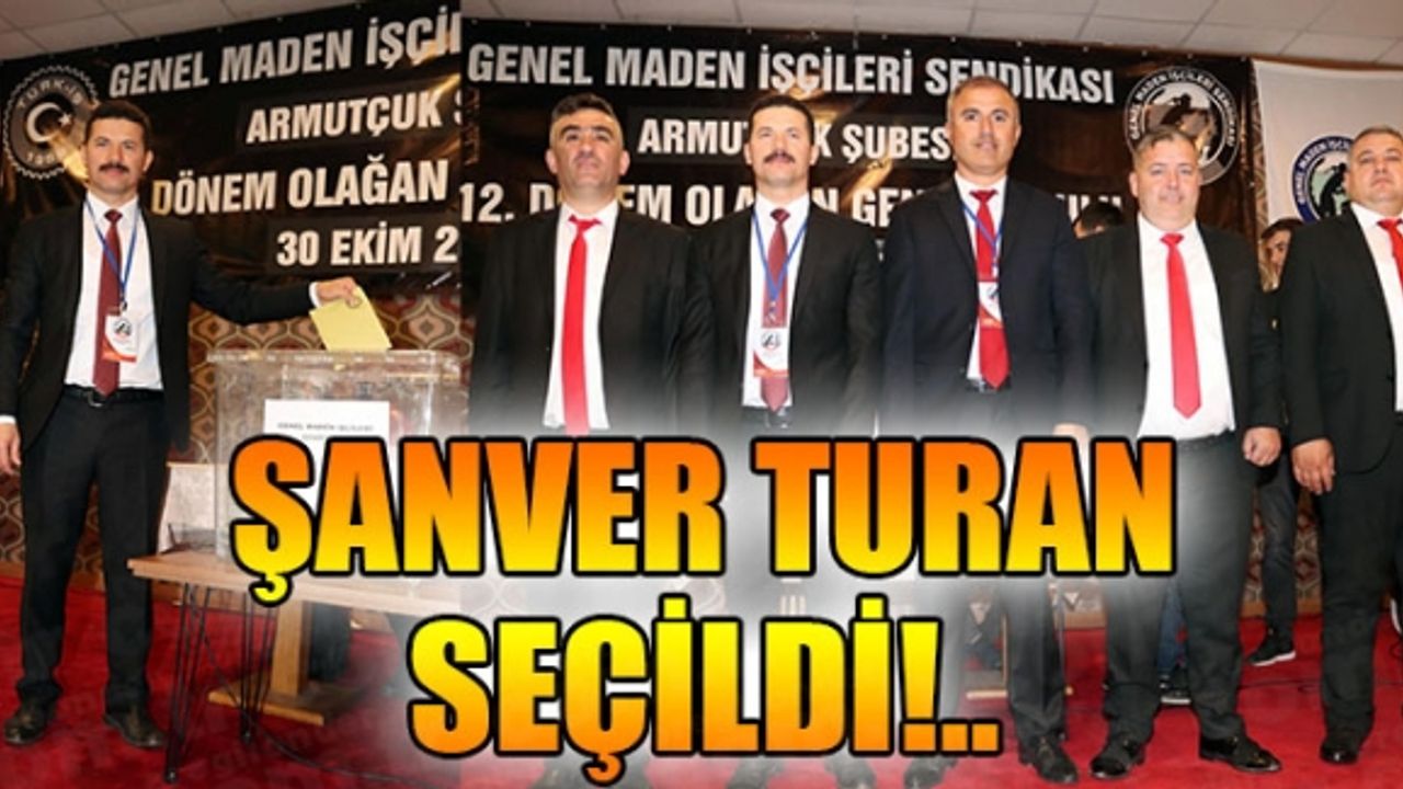 GMİS ARMUTÇUK ŞUBE BAŞKANLIĞI’NA ŞANVER TURAN SEÇİLDİ 