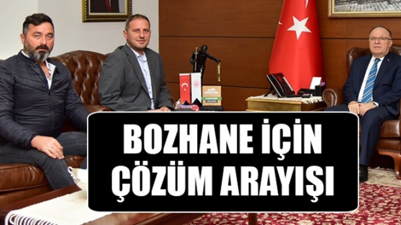 TOPRAK, ORTAK DERTLERİNİ VALİYE ANLATTI