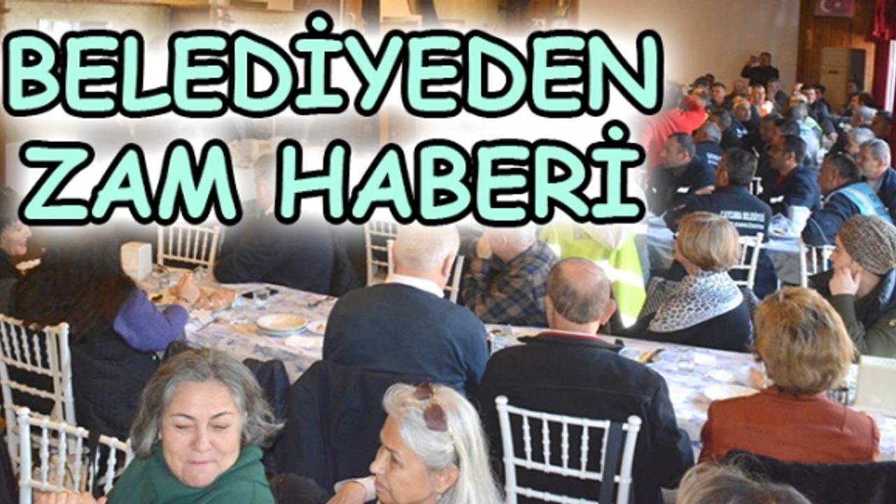 PERSONELE HEM YEMEK, HEM HEDİYE, HEM MÜJDE
