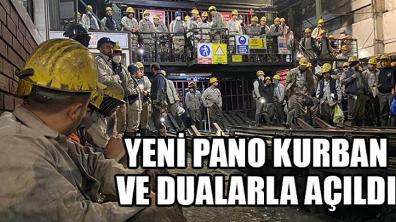 YENİ PANO KURBAN VE DUALARLA AÇILDI