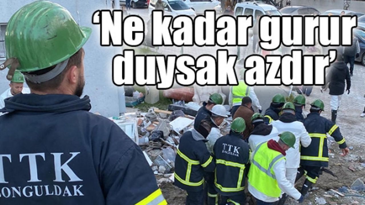 GMİS YÖNETİMİ, 3 BİN 550 MADEN İŞÇİSİYLE DEPREM BÖLGESİNDE