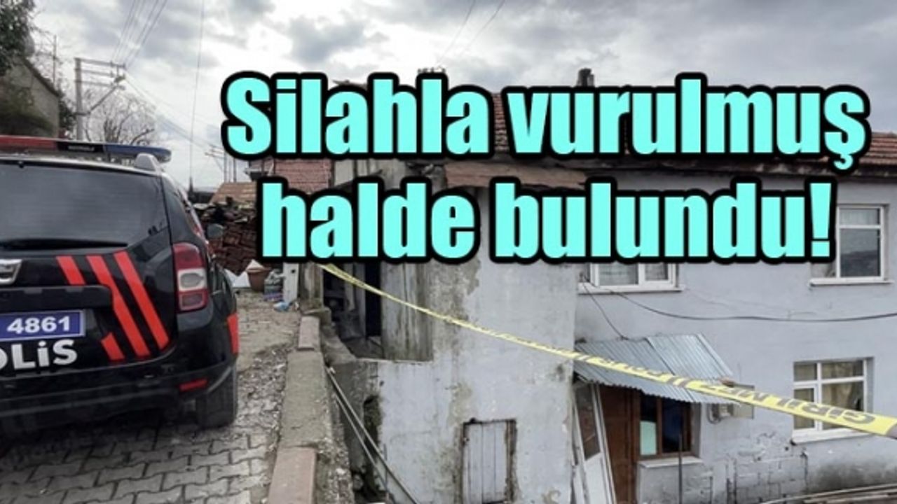 30 YAŞINDAKİ KADIN EVİNDE SİLAHLA VURULMUŞ BULUNDU...