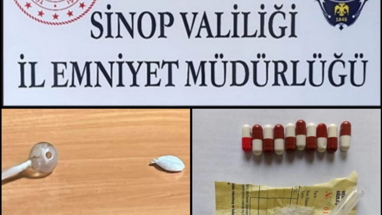 Sinop'ta uyuşturucu operasyonunda 7 zanlı yakalandı