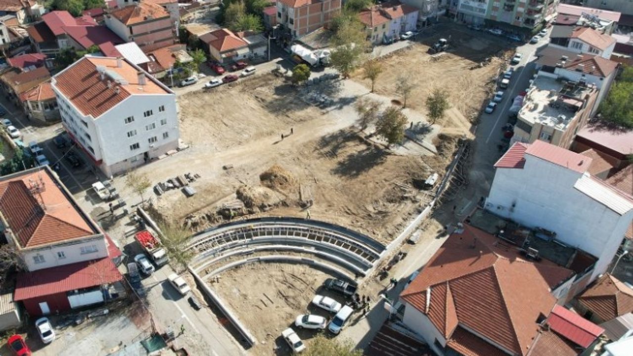 Manisa Sarıgöl'e yeni kent meydanı