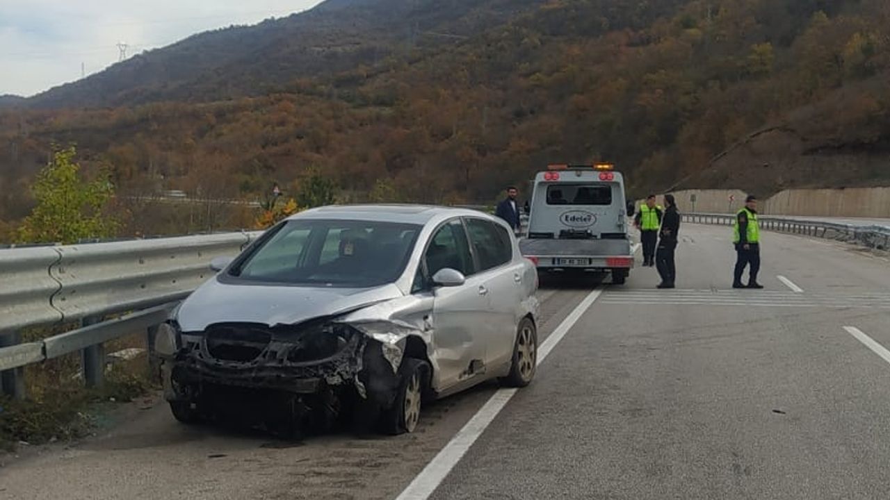 Niksar'da trafik kazasında 1 kişi yaralandı