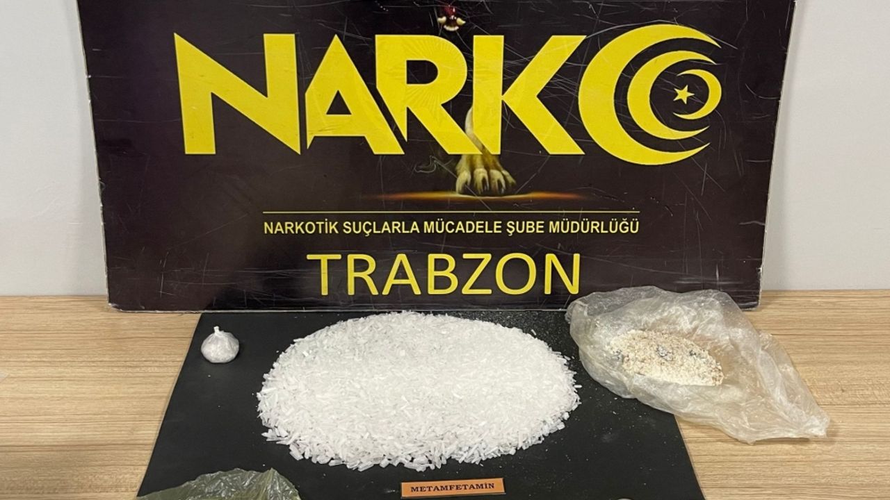 Trabzon'da uyuşturucu operasyonunda 2 şüpheli yakalandı
