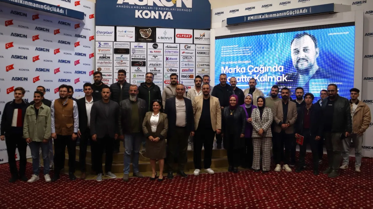 ASKON Konya'da markalaşma masaya yatırıldı
