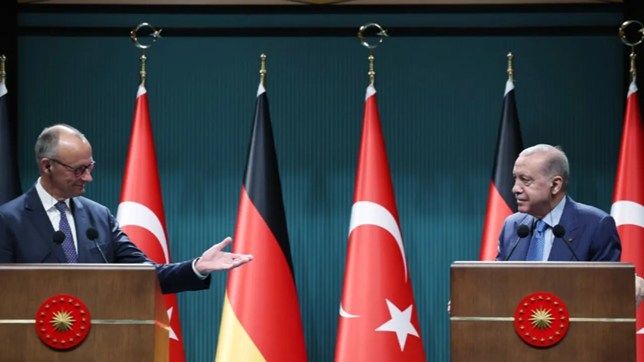 Erdoğan-Merz görüşmesi... Ticaret 60 milyar dolara çıkacak!