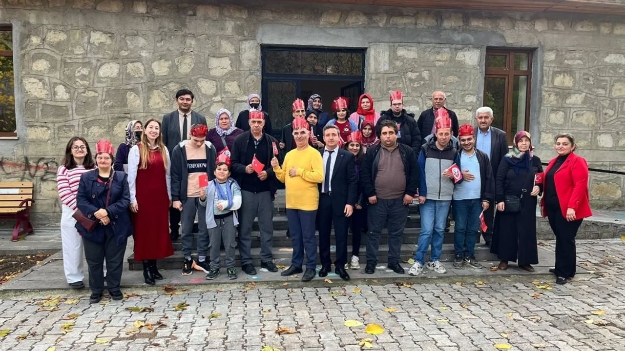 İskilip'te özel bireylere yönelik Cumhuriyet Bayramı etkinliği yapıldı