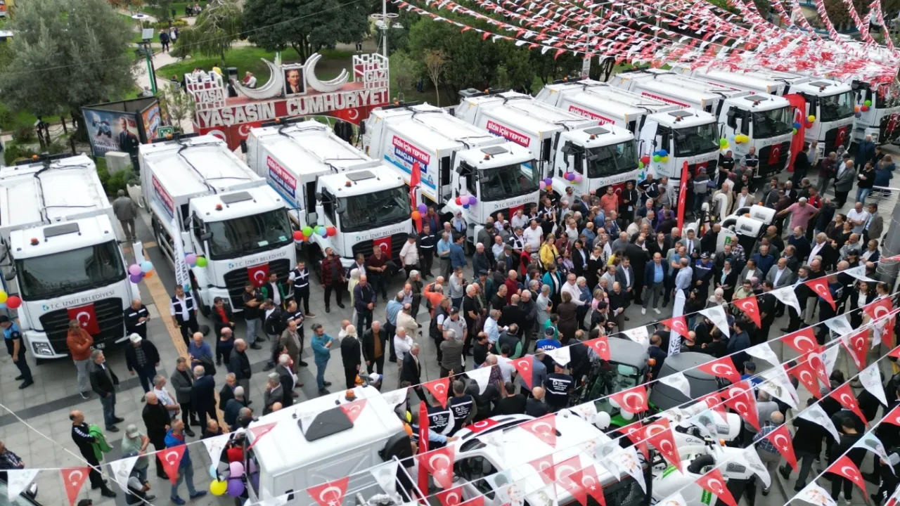 İzmit Belediyesi araç filosunu güçlendirdi