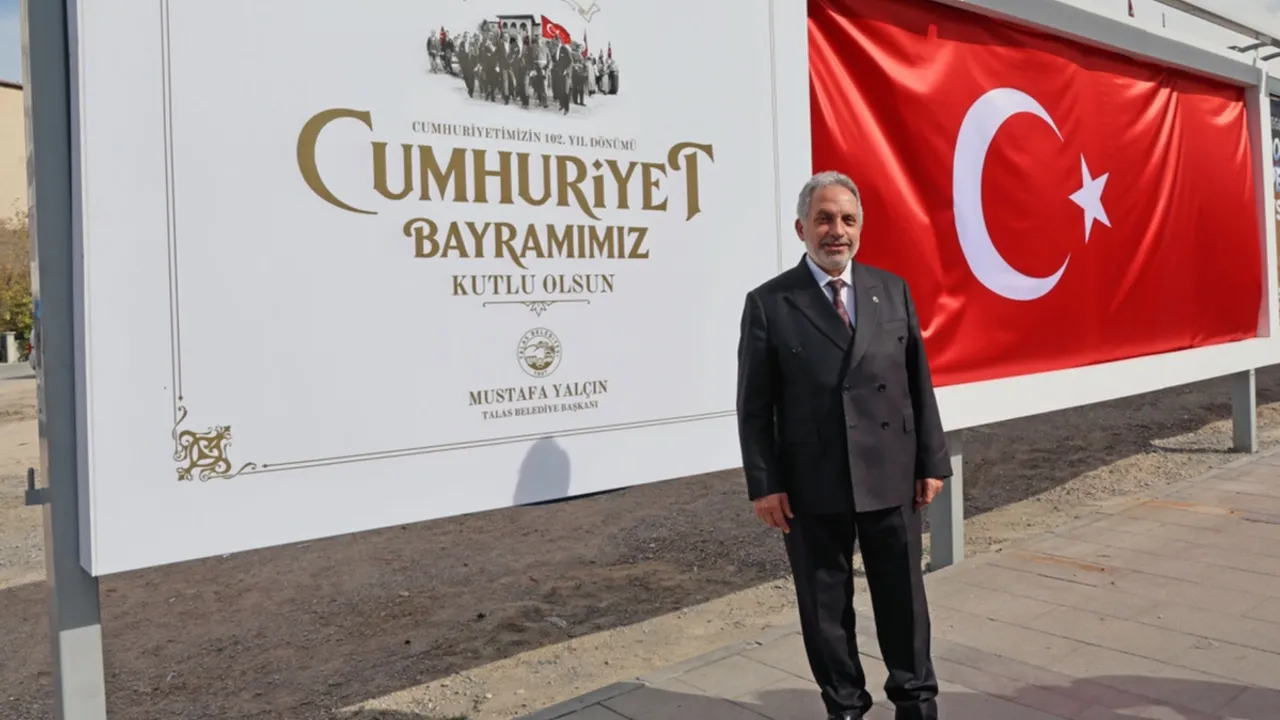 Kayseri Talas'tan Cumhuriyet Bayramı'na özel konsept