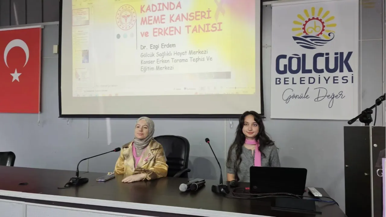 Kocaeli Gölcük'te 'Meme Kanseri Farkındalık Paneli' yoğun ilgi gördü