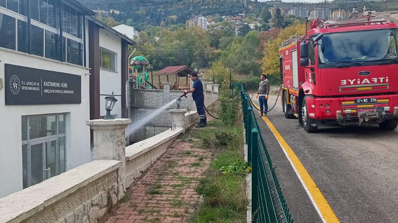 Küre Belediyesinden 29 Ekim Cumhuriyet Bayramı'na hazırlık
