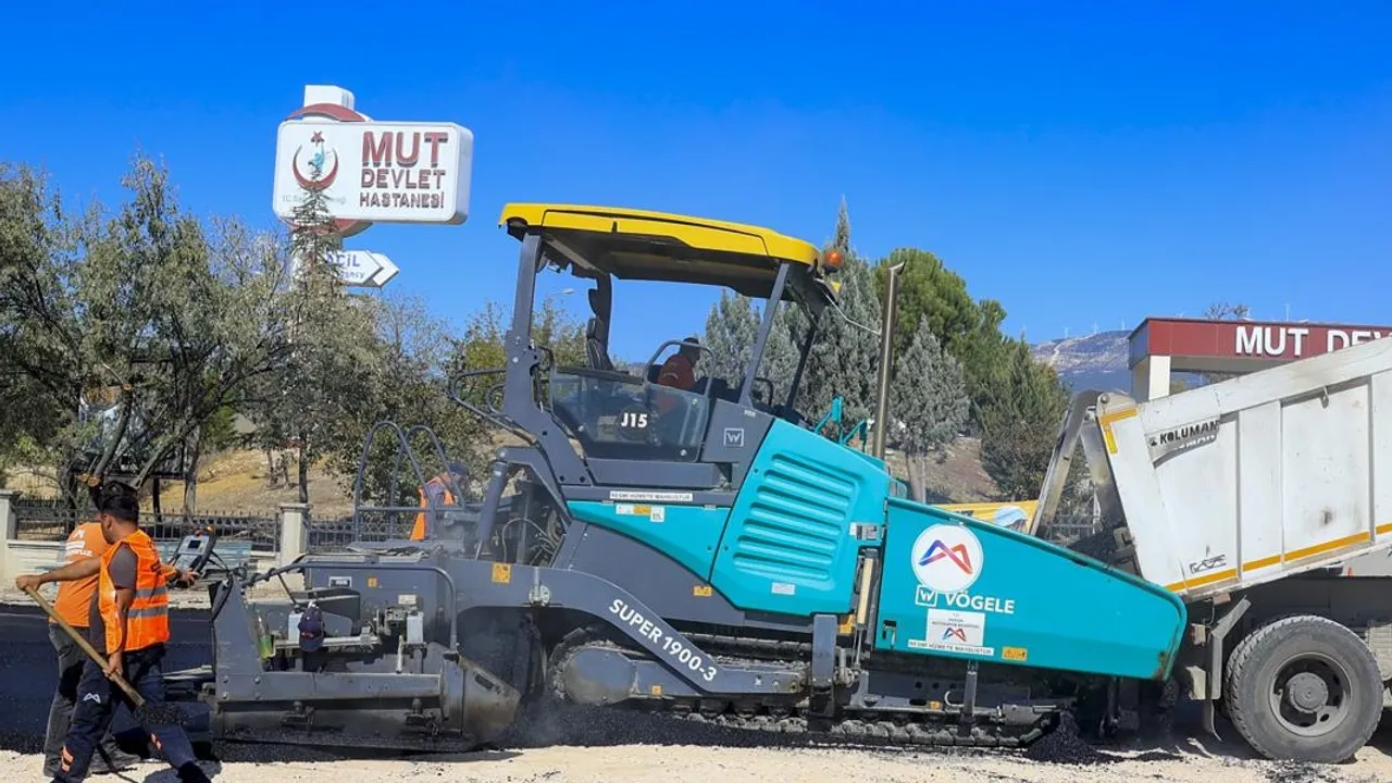 Mersin Mut'ta ulaşım konforu artıyor