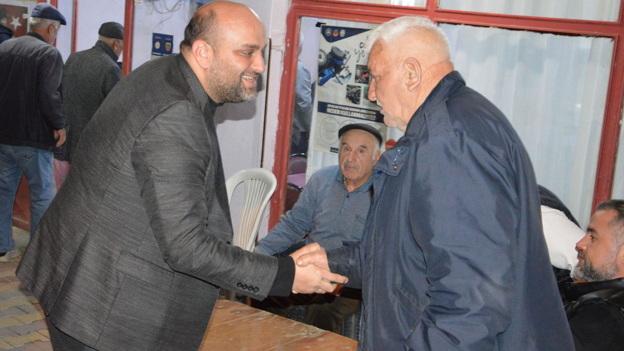 MHP Havza İlçe Başkanlığı 'Hayırlı günler komşum' ziyaretlerine devam ediyor