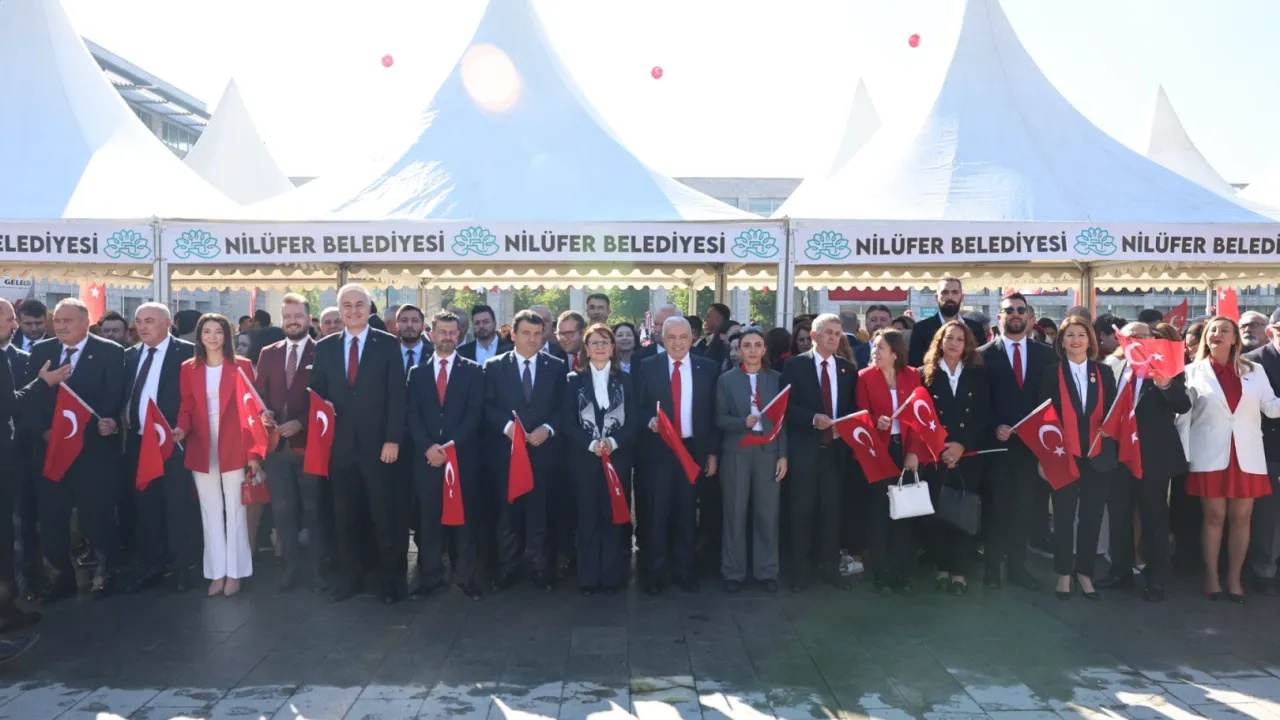 Nilüfer'de Cumhuriyet coşkusu