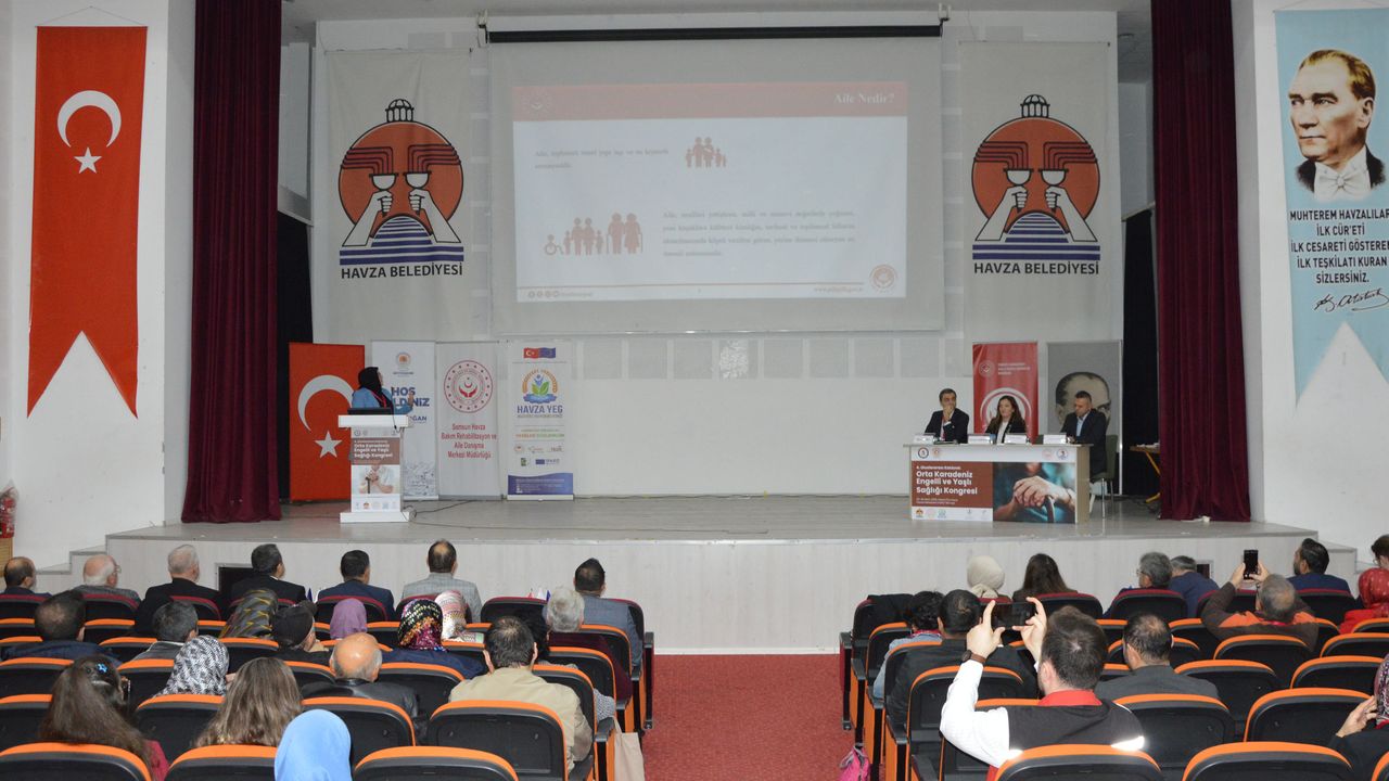 Samsun'da 4. Uluslararası Orta Karadeniz Engelli ve Yaşlı Sağlığı Kongresi başladı