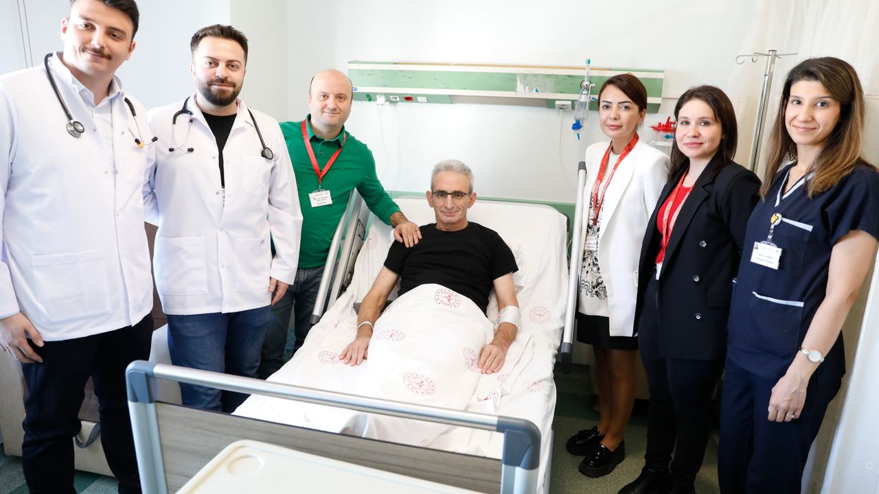 Samsun'da milyonda bir görülen kanama hastası kapalı yöntem kalp ameliyatıyla sağlığına kavuştu