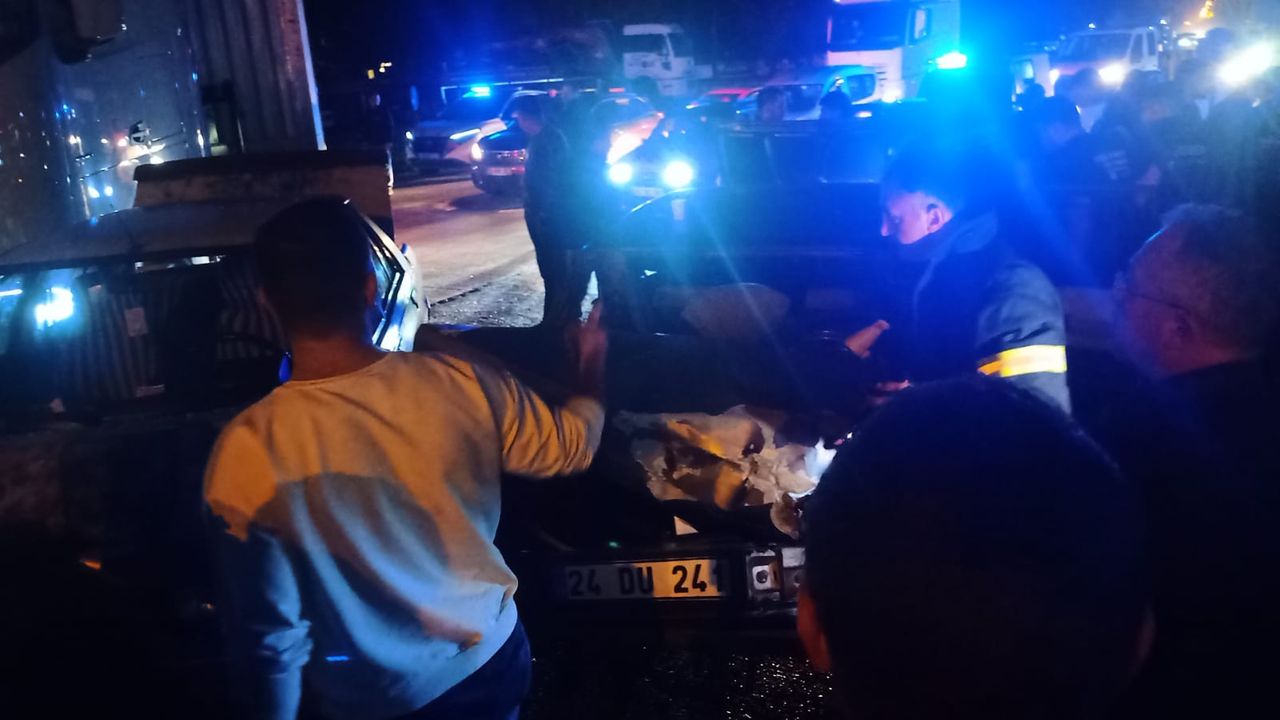 Samsun'da trafik kazasında 1 kişi yaralandı