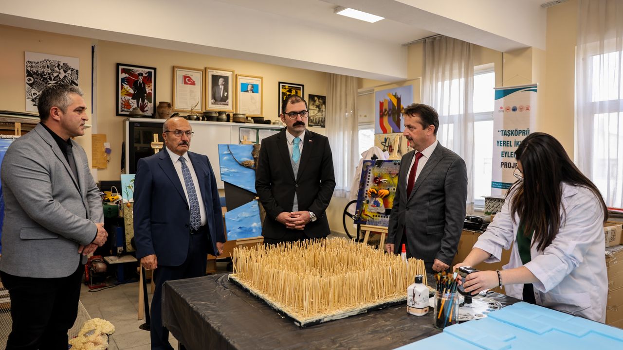 Taşköprü'de Sıfır Atık Resim Sergisi hazırlıkları sürüyor