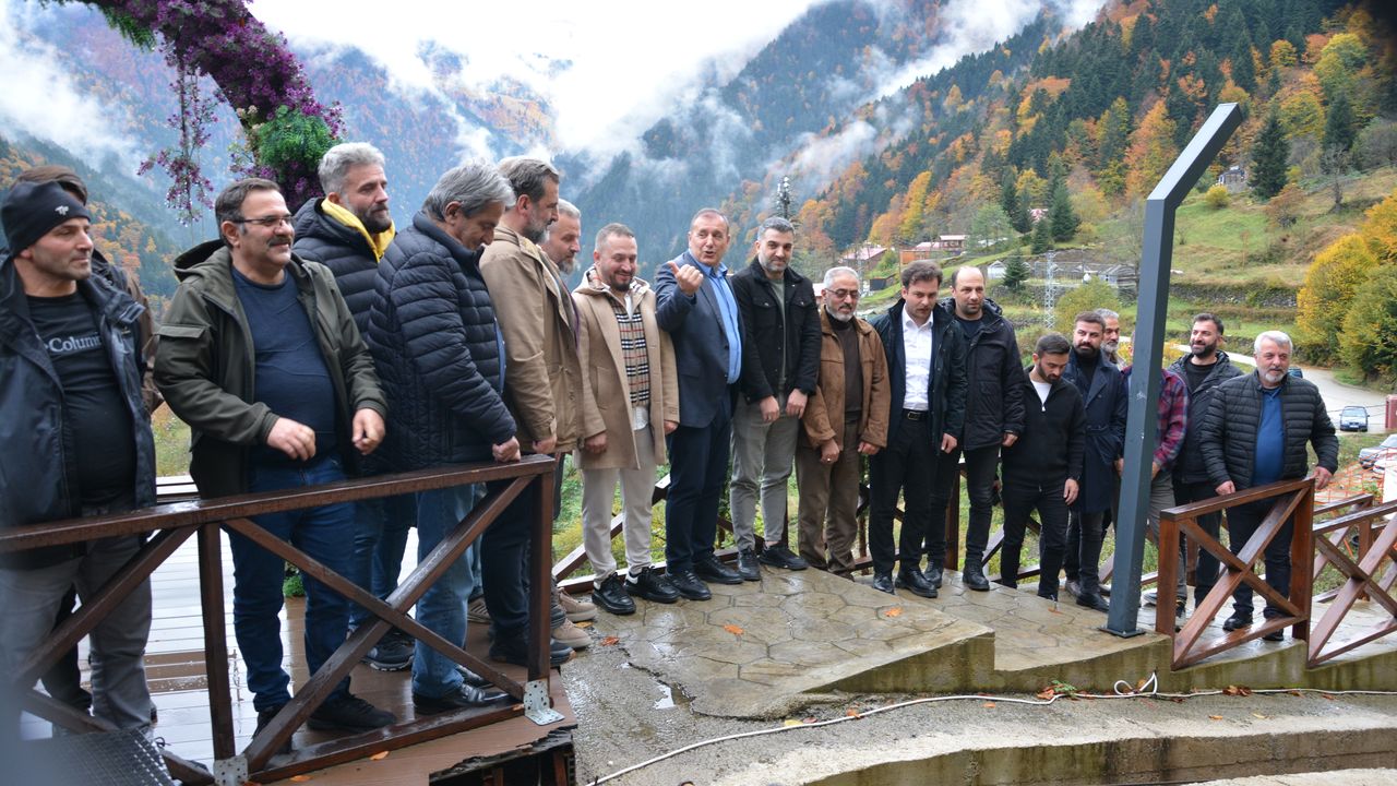TTSO Başkanı Çelebi, Uzungöl'deki turizm işletmecileriyle bir araya geldi