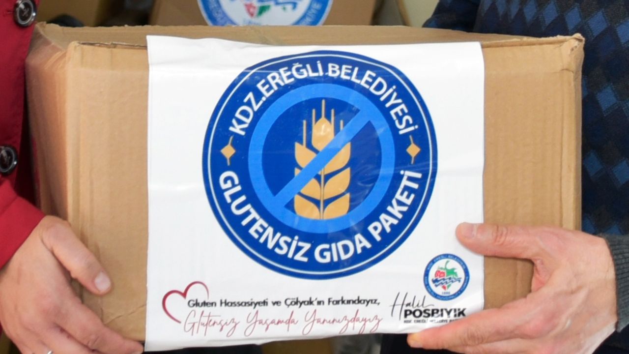BELEDİYEDEN GLÜTENSİZ GIDA DESTEĞİ