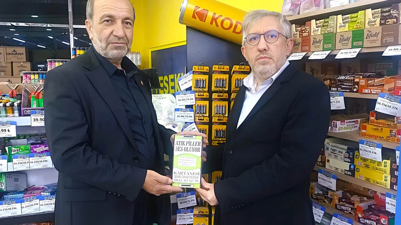 Bursa'da yerel marketlerden atık pil atağı