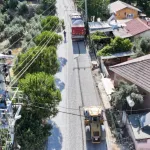 Manisa'da Alaşehir'de yol konforunu artırıyor