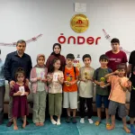 Mardin Önder'den Kur'an-ı Kerim'e geçen miniklere teşvik