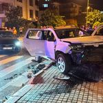 KAZA, 1'İ KOMİSER 2 POLİS YARALANDI