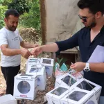 Antalya'da 800 dekar araziye faydalı böcek desteği