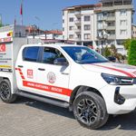 BELEDİYEYE JAPONYA’DAN 4X4 TAKVİYE
