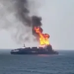 Karadeniz'de su ısındı! Konteyner gemisi vuruldu