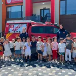Kayseri İtfaiyesi'nden miniklere yangın eğitimi