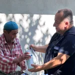 Kocaeli'de dolu mağduru üreticiye destek