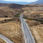 Malatya Yazıhan'ın yol standardı yükseldi