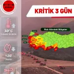 Orman yangını alarmı! 28-30 Ağustos için kritik uyarı!