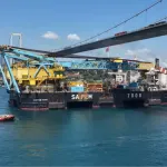Saipem 7000 Boğazlar'dan güvenle geçti