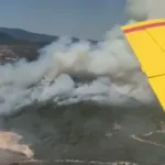 Sındırgı'da orman yangını! 6 uçak ve 6 helikopter havada