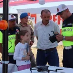 Jandarma ekipleri Sivas'ta fuarda bilgilendirdi