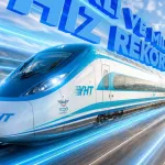 Milli elektrikli hızlı trenden yeni rekor... 250 kilometre hıza ulaştı