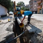 Sakarya'da Ankara Caddesi'nin yağmursuyu altyapısı yenileniyor