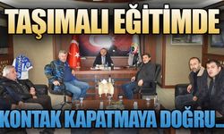 TAŞIMALI EĞİTİMDE KONTAK KAPATMAYA DOĞRU...