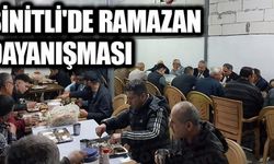 SİNİTLİ'DE RAMAZAN DAYANIŞMASI