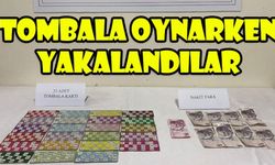 TOMBALA OYNARKEN YAKALANDILAR